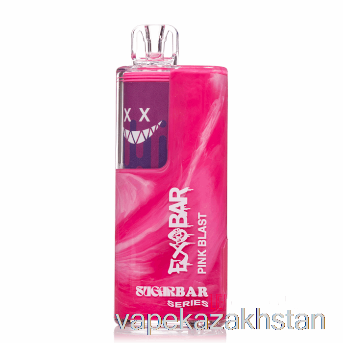Vape Smoke ExoBar x Sugar Bar SB8000 Disposable Pink Blast